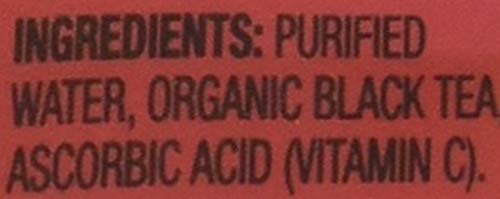 Teas' Tea Unsweetened Organic Black, 16.9 Ounce (pack Of 12)