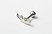 16g Body jewelry cartilage ear studs cute cool earring tragus helix barbell for women teens girls men Feather Stud Earrings,leaf Earrings,feather Post,leaf Stud,leaf Earring,bridesmaid Gift