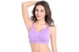 KOOYOL 3PACK / 2 PACK Women's Seamless Softcup Breastfeeding Maternity Nursing Bra