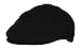 Folie Co. Black Wool Winter Ivy Cabbie Hat w/Fleece Earflaps – Driving Hat