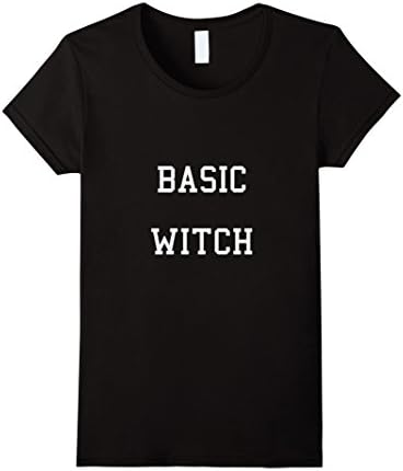 Women's Basic Witch T Shirt Medium Black