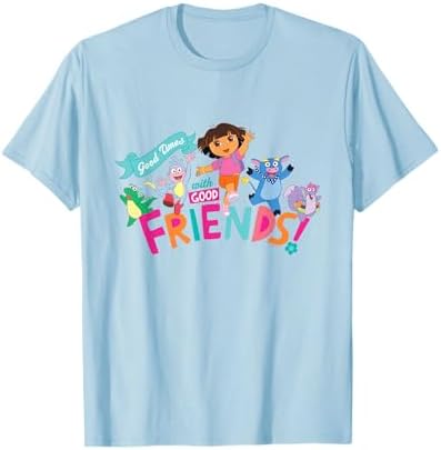 Amazon.com: Dora The Explorer Good Times with Good Friends T-Shirt