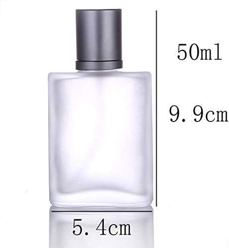 Pump Bottle Mini Lotion & Soap Dispenser 30/50ml Portable Transparent Fine Mist Spray Perfume Atomizer Glass Bottles - Transparent 50ml