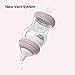 Brother Max Baby Bottles, Anti-Colic Breast-Milk Feeding Bottles, Breast-Like Nipple for Natural Latch, BPA-Free (Pink, 5oz)