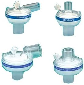 Humid-Vent Filter Compact Straight HME