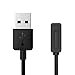 Zenwatch 2 Charger Cable, MoKo Extra Long High-Speed Charging Cord Magnetic USB Charger with 1 Meter Charging Cable for ASUS Zenwatch 2 WI501Q / WI502Q Smart Watch, BLACK