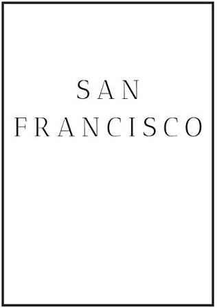 San Francisco: A decorative book for coffee tables, end tables, bookshelves and interior design styling | Stack city books to add decor to any room. ... for interior design savvy people (CITIES)