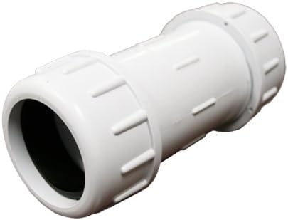 PlumBest C12200R PVC Compression Coupling, 2-Inch IPS