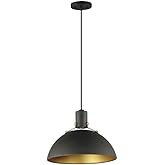 Maxim Dawn - 1 Light Pendant-8.75 Inches Tall and 12 Inches Wide-Antique Brass/Black Finish -Traditional Installation