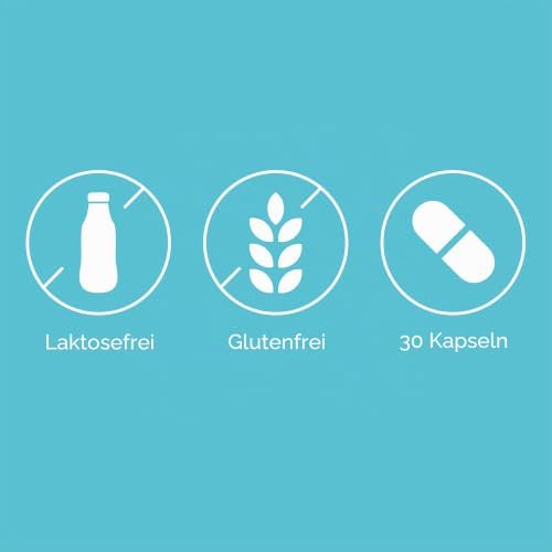 Lab - Drenaqua, Nahrungsergänzungsmittel zur Flüssigkeitsausscheidung, mit Grüntee-Extrakt, Kalium, Magnesium, Präbiotika und Vitamin B6, Gluten- und Laktosefrei, 30 Kapseln