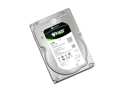 Seagate Enterprise 2TB HDD ST2000NM0055 2TB SATA III 6Gb/s 7200RPM 128MB 3.5" (Renewed)