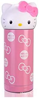 Muziwenju Travel Mug, 12 Ounce - Tasteless and Odorless, BPA Free, Great for Adults and Children- Hello Kitty,(Pink, Red) (Color : Pink)