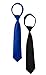 Spring Notion Big Boys' Modern Fit Dress Suit Set 12 Black w/Royal Blue Tie