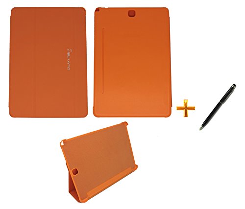 Capa Smart Book Case Galaxy Tab A - 9.7´ P550/P555 / Caneta Touch (Laranja)