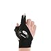 Sportsvoutdoors LED Flashlight Magic Strap Fingerless Gloves with 2 LED light for Repairing in Darkness Places and Outdoor Activities Essential Equipment