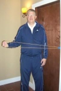 ShoulderFit™ Resistance Exerciser (Resistance Tube, Plastic Handle and Thera-Loop™ Door