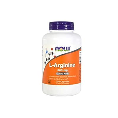 NOW Supplements, L-Arginine 500 mg, Nitric Oxide Precursor*, Amino Acid, 250 Capsules