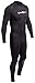 NeoSport Wetsuits Mens and Womens Premium Neoprene Full Suit, Men's Black , Large
