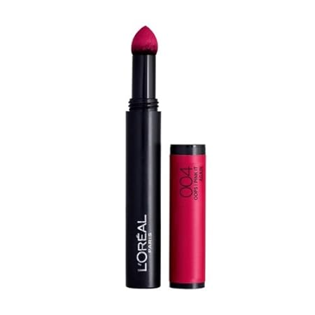 L'Oréal Paris Infaillible Lippenstift X3 Matte, 004 Oops I Pink It Again - Puder Lipstick mit ultra-weichem Applikator - farb