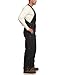 Carhartt Men's Quilt Lined Zip To Thigh Bib Overalls,Black,38 x 30