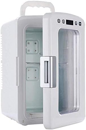 TIKENBST 12-litre Mini-refrigerator - Car Cooler Heater With Eco Mode Home Cosmetics/medical Refrigerator Wine Storage Freezer Temperature Control Digital Display (2-8 °C)