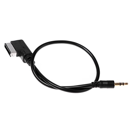 AMI MMI MDI Jack AUX-In 3.5mm Adapter Cable For Audi A4 A5 S5 A6 A8 Q7 / Vw Jetta GTI GLI Jetta Passat Cc Tiguan Touareg EOS