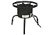 Camp Chef SHP-RL High Pressure Single Burner Cooker with Detachable legs and Round top, Black