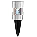 Collections Etc Solar Led Memorial Garden Light Stake, Silver