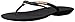 Havaianas Women's Ring Flip Flop Sandal, Black/Black, 7/8 M US