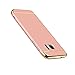 Suntechor Hard Case for Samsung Galaxy S6 3 in 1 Anti-Scratch Shockproof Thin Electroplate Cover (Rose Gold)