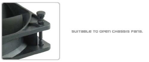 Evercool Anti-Vibration Fan/ Hard Drive Mounting Kit UVS-01 - Thumbnail 5
