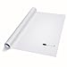 Dry Erase Wall Decal, Anumit Self-Adhesive Wall Sticker Wall Paper Whiteboard Wall Decals for School, Office, Home 17.7 by 78.7 Inches, with 1 Marker Pen (White)