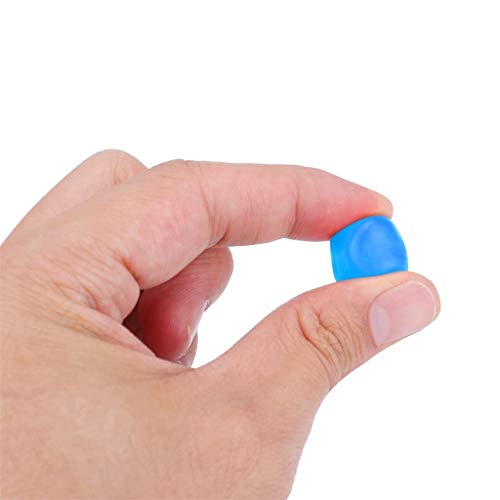 For Sleeping Swimming Bathing Travel Studying, Soft Moldable Silicone Putty Ear Plugs Deformable Waterproof Earplugs (Blue) - Thumbnail 2