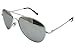 G&G Chrome Metal Silver Mirrored Aviator Sunglasses 3 Pair Special Spring Hinges