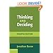 Thinking and Deciding, 4th Edition by Jonathan Baron