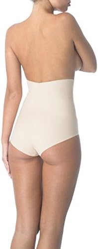 Cover Girl Shapewear High Waist Tummy Control Slim Panties (L, Nude)