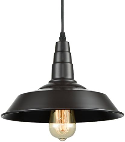 Axiland Industrial Lighting Fixture Pendant Metal Hanging Kitchen Light