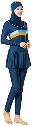 uirend Clothing Water Sports Swimwear - Women Modest Muslim Islamic Swimsuit Hijab Swimwear Full Coverage Sun Protection Swimwear Muslim Swimming Beachwear Swim Suit