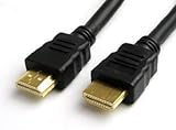 AKORD 3 m HDMI to HDMI Gold Plated Connectors Cable - Black