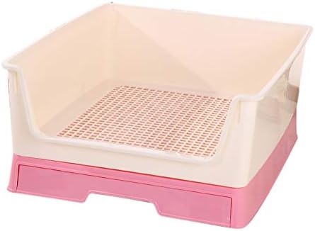 rentongye Drawer Type Fence Dog Toilet, Female Male Dog Urinal Pet Potty, Easy To Clean And Hygienic Aseptic, Tasteless And Corrosion Resistant, Suitable For Small And Medium Dogs