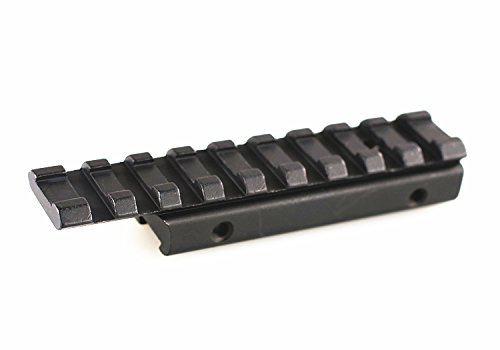 FIRECLUB Aluminum Alloy Dovetail Convert To Weaver Picatinny Base Mount 3/8 Adapter Extension 11mm to 20mm Tactical Scope Mount