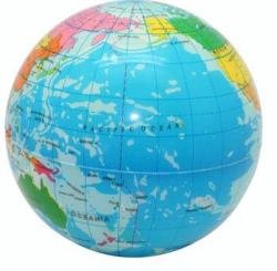 Squeezie Globe Ball - Pack of 3