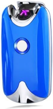 Luxury Plasma Dual Arc Windproof Rechargeable Electric USB Lighter (Blue)