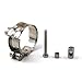 32-35mm T-Bolt Clamp 304 Stainless Steel Pipe Clamp Heavy Duty Hose Clamp (Pack of 4)