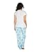 Baby Be Mine Maternity/Nursing Pajama PJ Set Pregnancy Nightwear (Large pre pregnancy 12-14, Eden)