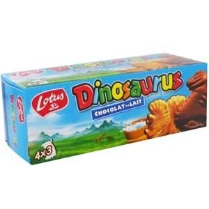 Amazon Com Lu Dinosaurus Biscuits Chocolat Au Lait 225ga Grocery Gourmet Food