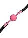 Soft Silicone Mouth Ball Gag For Beginner Adjustable Couples Play Ball Gags Pink