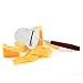 Norpro Stainless Steel Cheese Plane Slicer with Wooden Handle, Silver