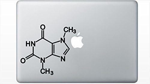 Chocolate Molecule Decal by I Heart Equations (Black)