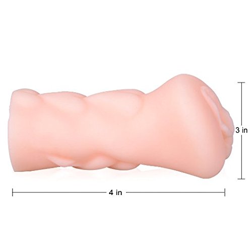 Loveryoyo Amor Productos Adultos para Masturbación Masculina Vaginal Simulación 3D de la Silicona,Color Carne